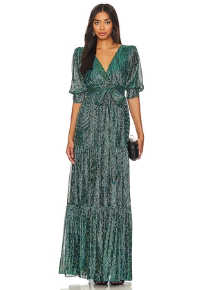 Tularosa Jainey Maxi Dress in Teal. Size S. Also in XS.
