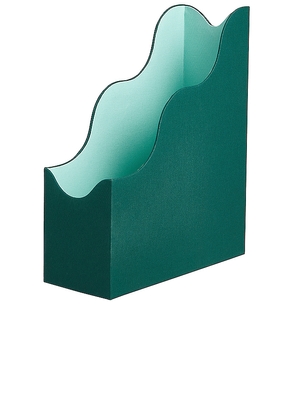 Printworks Magazine Rack in Green.