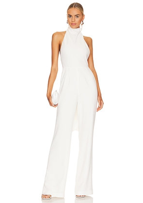SAU LEE Portia Jumpsuit in Ivory. Size 0. Also in 00, 10, 12, 4, 6, 8.