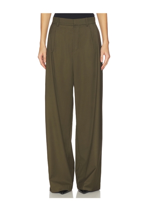 Mother of All Moa Low Waist Wide Leg in Green. Size M. Also in S, XS.