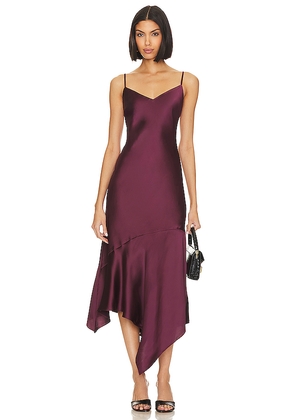Steve Madden Lucille Slip Dress in Burgundy. Size L. Also in M, S, XL, XS.