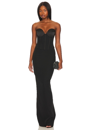 retrofete Luna Dress in Black. Size L. Also in S.