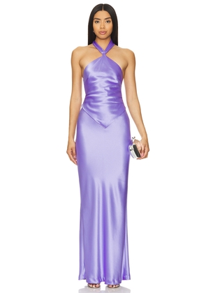 retrofete Ester Dress in Purple. Size L. Also in M, XL.