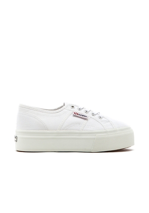 Superga 2790 Platform Sneaker in White. Size 9. Also in 9.5.