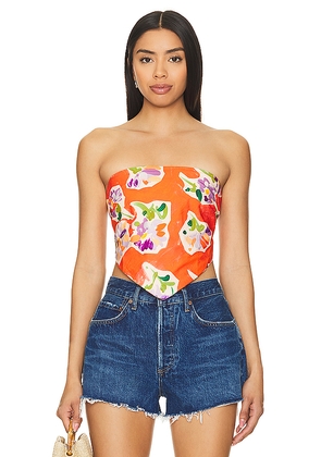 Rays for Days Ivy Top in Orange. Size L. Also in S, M.