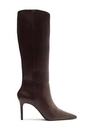 Schutz Mikki Up Boot in Chocolate. Size 10. Also in 9, 6, 7.5, 8, 8.5, 9.5.