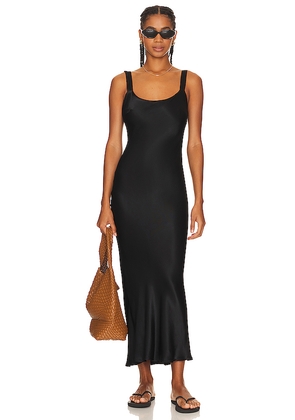 SNDYS Avani Dress in Black. Size L. Also in S, M, XL.