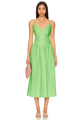 Rhode Sophie Dress in Green. Size 0. Also in 2.
