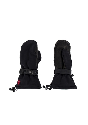 Perfect Moment Davos Mitts in Black. Size L. Also in S, M.