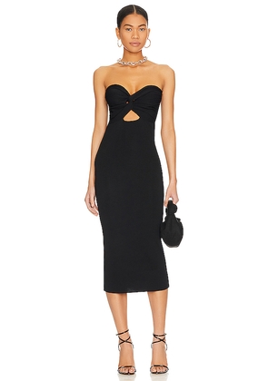 SNDYS Maia Dress in Black. Size L. Also in S, XXS, XS, M, XL, XXL.