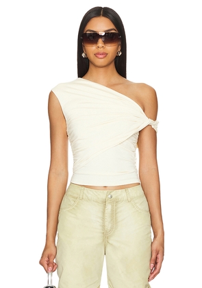 superdown Alessia Top in Cream. Size L. Also in XS, XXS, S, M, XL.