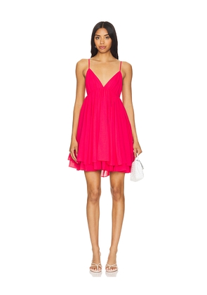 Susana Monaco String V Dress in Pink. Size S. Also in XL.