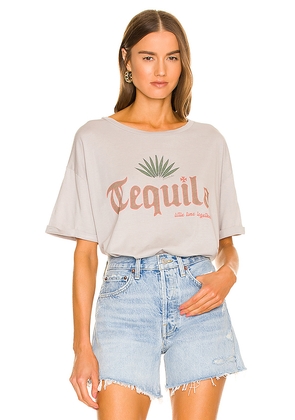 The Laundry Room Tequila Tee in Light Grey. Size M. Also in S.