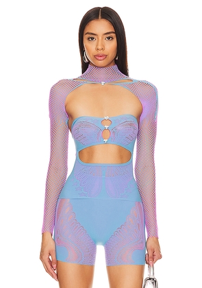 POSTER GIRL Bucks Top in Blue.