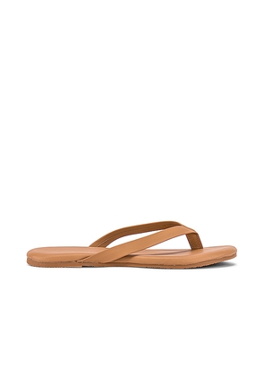 TKEES The Boyfriend Sandal in Brown. Size 11. Also in 5.