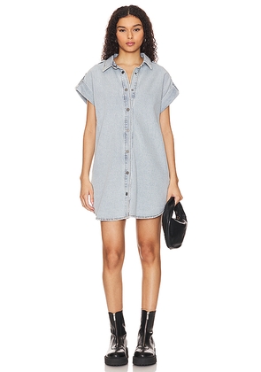 Steve Madden Ilara Dress in Denim-Light. Size L. Also in M, XL.