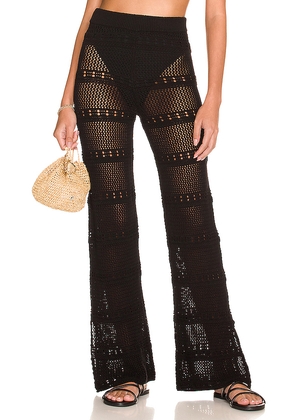 Tularosa Hayden Crochet Pant in Black. Size L. Also in M.