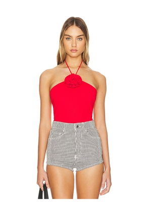 superdown Alina Bodysuit in Red. Size L. Also in M.