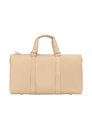 Stoney Clover Lane Classic Duffle Bag in Tan.
