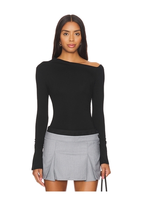 superdown Carys Bodysuit in Black. Size L. Also in M.