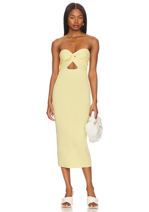 SNDYS Maia Dress in Lemon. Size XL. Also in XXL.