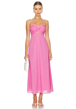 SNDYS x REVOLVE Lilly Dress in Pink. Size L. Also in S, XXS, XS, M, XL.