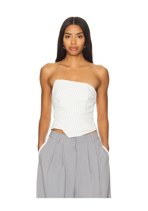 superdown Rianna Strapless Top in White. Size M. Also in XS, L, XL.