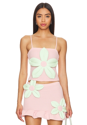 Tyler McGillivary Daisy Top in Rose. Size S. Also in XS, XL.