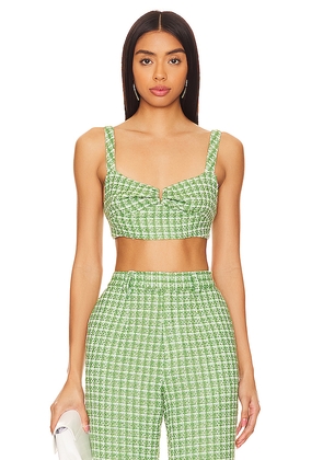 SAU LEE Avery Top in Green. Size 0. Also in 10, 6.