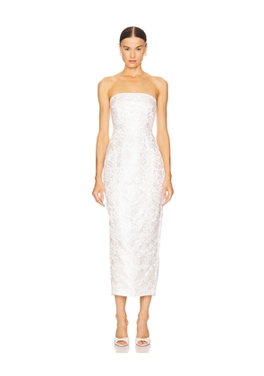 SAU LEE Jennifer Dress in White. Size 0. Also in 6, 8, 10, 2, 4.