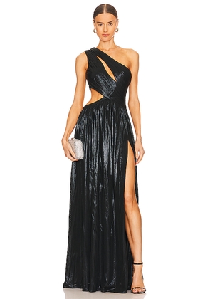 retrofete Jolene Dress in Black. Size L. Also in XS, S, M, XXL.