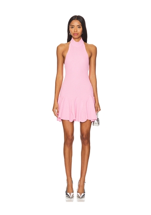 retrofete Quinn Knit Dress in Pink. Size M. Also in L, XL.