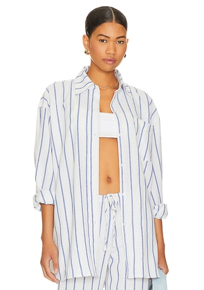 SNDYS Isla Shirt in White. Size M. Also in XXS.