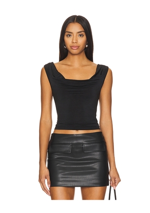 superdown Calla Top in Black. Size L. Also in S, M.