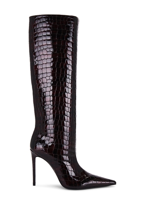 retrofete Lyra Leather Boot in Red. Size 36. Also in 37, 38, 38.5, 40, 41.