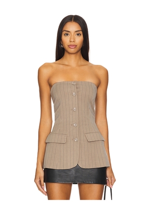 Steve Madden Emerald Top in Brown. Size L. Also in XL.