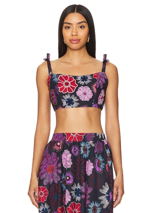 PEIXOTO Esti Top in Purple. Size L. Also in S, XS.