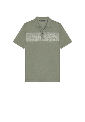 TravisMathew Orest Canyon Polo in Green. Size M. Also in S.