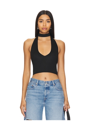 superdown Jessalyn Halter Top in Black. Size L. Also in XS, S, M, XL.