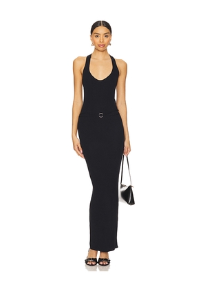 superdown Constance Maxi Dress in Black. Size L. Also in S, M, XL.