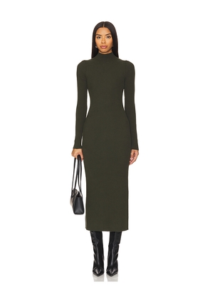 Stitches & Stripes Maude Maxi Dress in Olive. Size S. Also in L, XL.