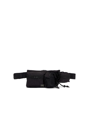 Porter-Yoshida & Co. All Waist Bag With Pouches in Black.