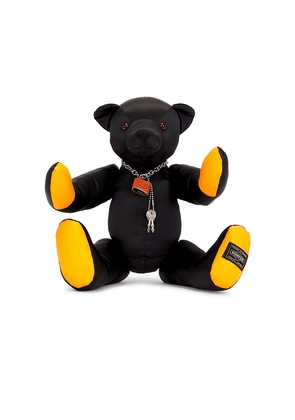 Porter-Yoshida & Co. Grizzly Bear With Original Padlock in Black.