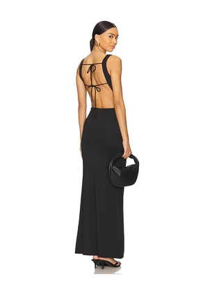 superdown Astra Maxi Dress in Black. Size L. Also in S, M.