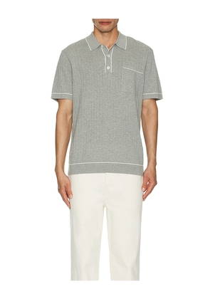 Rails Hardy Polo Shirt in Grey. Size M. Also in S, L, XL/1X.