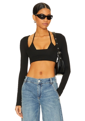 superdown Ryker Crop Top in Black. Size M. Also in L.