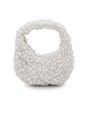 retrofete Lottie Pearl Bag in White.