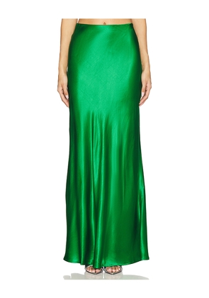 Rezek Studio Shimmy Skirt in Green. Size L. Also in S.