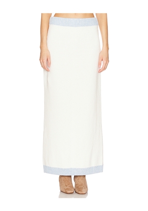 Sancia The Jalie Knit Skirt in Cream. Size M. Also in L.