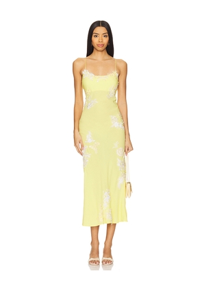 Tyler McGillivary Eloise Dress in Yellow. Size L. Also in M, S, XL/1X, XS.